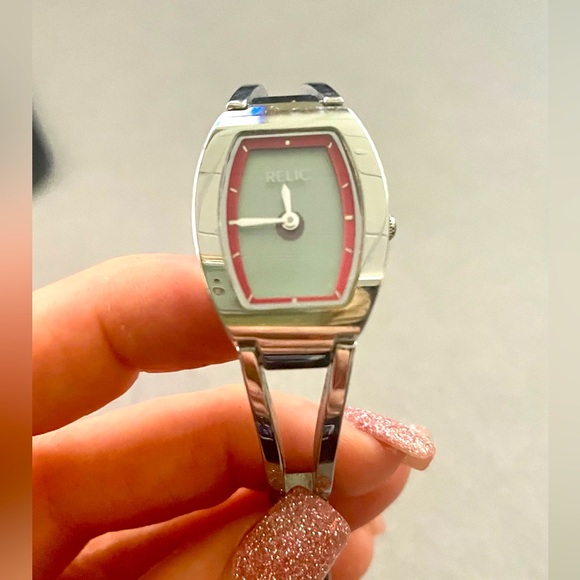 Relic Silver Stainless Steel Watch - Picture 1 of 4